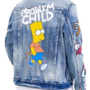 Bart Simpson Denim Jacket - The Simpsons